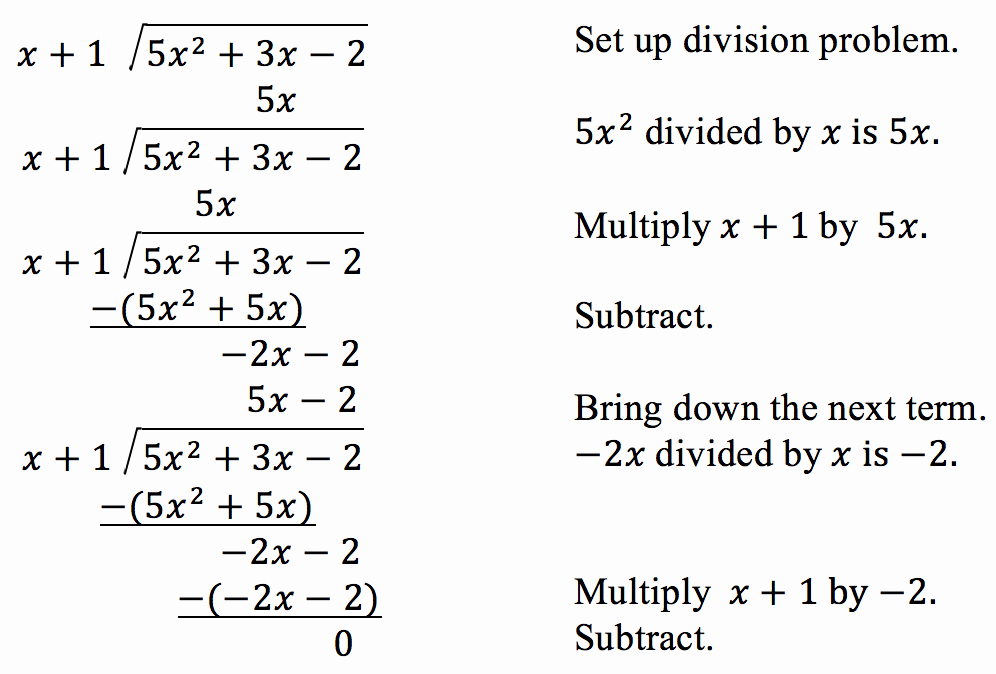 Long Division Of Polynomials Worksheet Awesome Use Long Division to Divide Polynomials