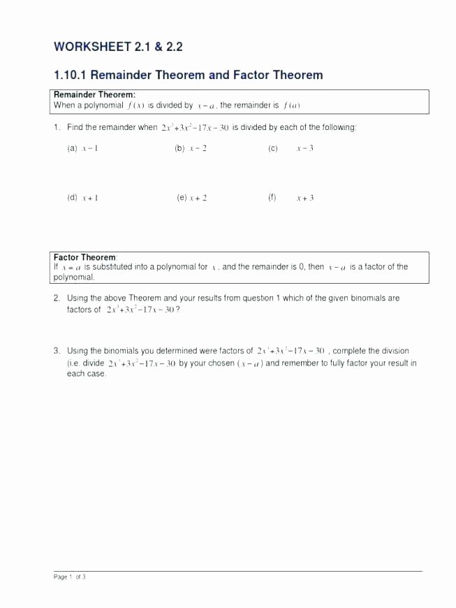 Long Division Of Polynomials Worksheet Beautiful Long Division Worksheets Grade 3
