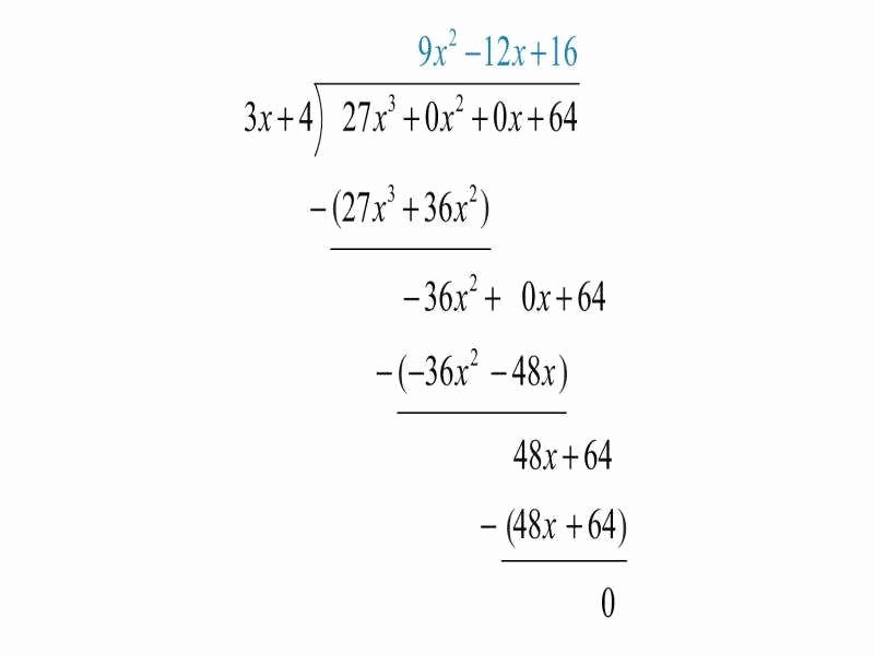 Long Division Polynomials Worksheet Lovely Polynomial Long Division Worksheet
