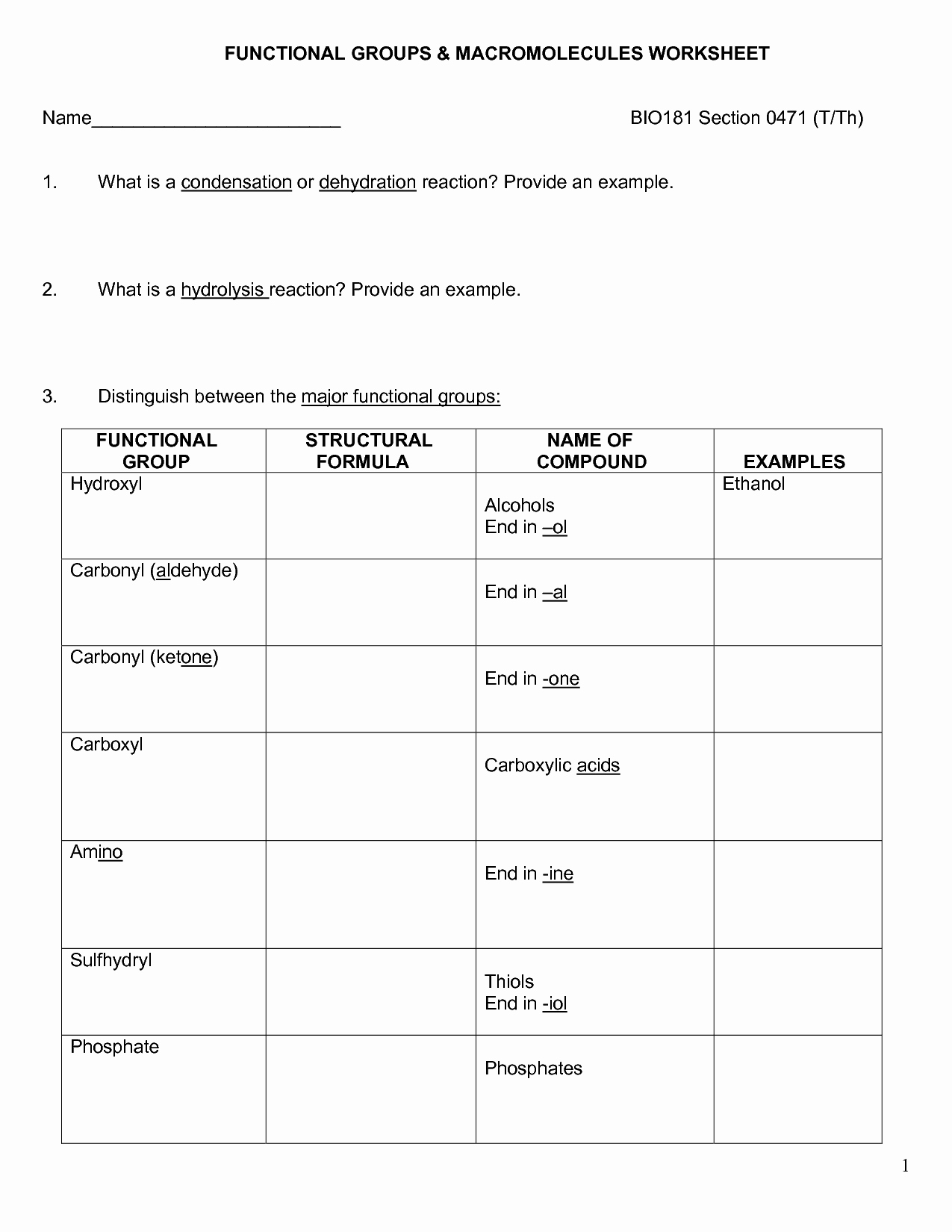 Macromolecules Worksheet Answer Key Awesome 14 Best Of Macromolecules Concept Map Worksheet