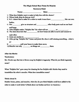 Magic School Bus Worksheet Awesome Magic School Bus Works Out and Flexes Its Muscles Review