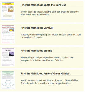 Main Idea Worksheet 2nd Grade Elegant Main Idea Worksheets Key Ideas and Details the