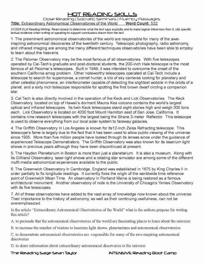 50 Main Idea Worksheet 5