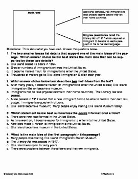 Main Idea Worksheet 5 Inspirational 14 Best Of Main Idea Worksheets Grade 5 Main Idea