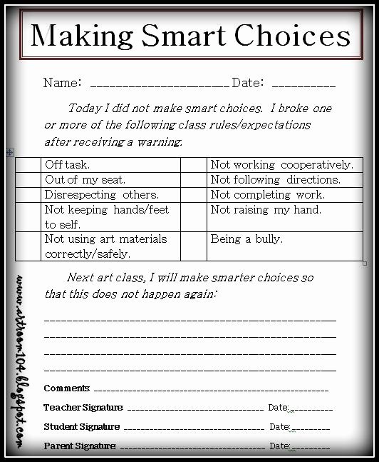 Making Good Choices Worksheet Lovely Art Room 104 Interviewing for An Art Position Part 2