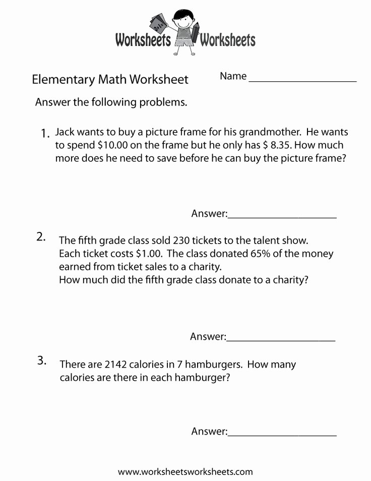 Matrices Word Problems Worksheet