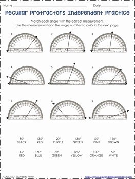 Measuring Angles Worksheet Pdf Best Of Drawing and Measuring Angles Lesson Plan by Lindsay Perro