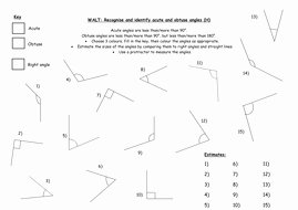 Measuring Angles Worksheet Pdf Unique Recognising and Identifying Angles by Indiarose26