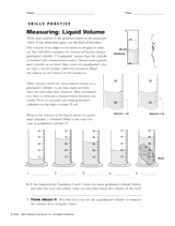 Measuring Liquid Volume Worksheet Unique Measuring Liquid Volume Teachervision