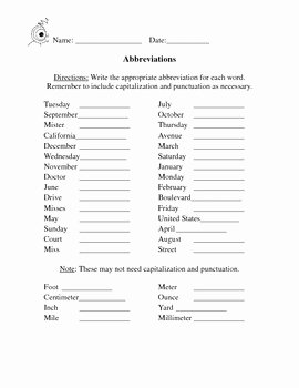 Medical Terminology Abbreviations Worksheet Inspirational Abbreviation Worksheet by Teachcoachpreprepeat