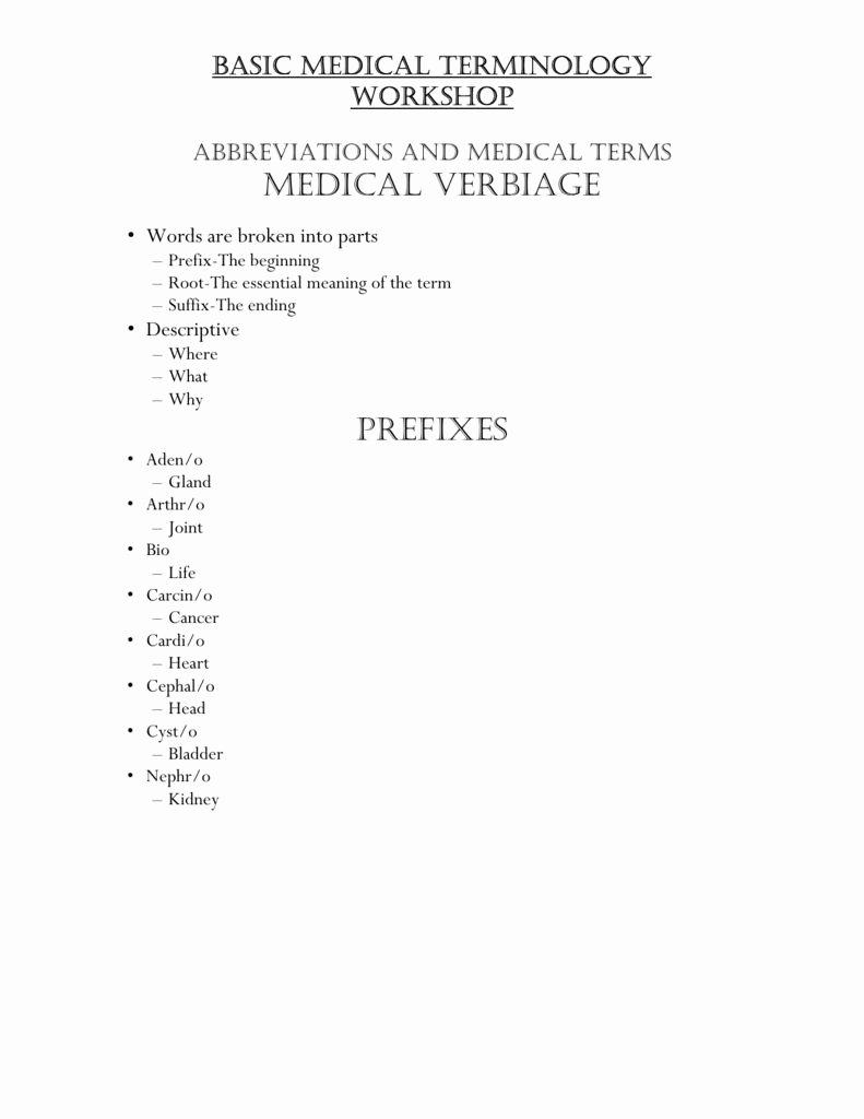 Medical Terminology Prefixes Worksheet New Medical Terminology Suffixes Worksheet