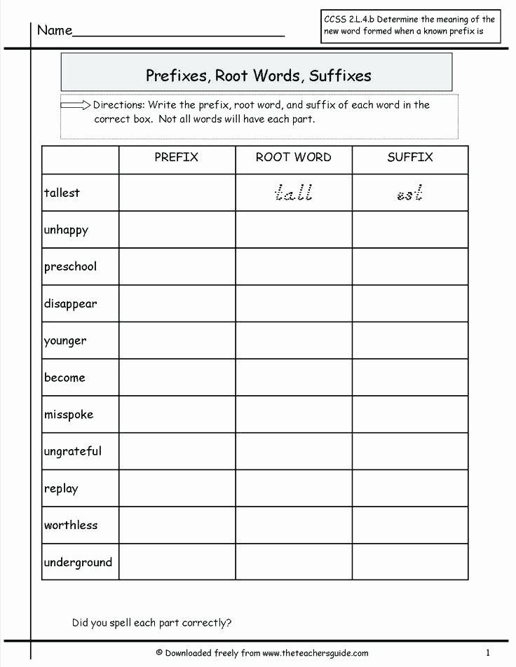 Medical Terminology Suffixes Worksheet Best Of Affix Worksheets