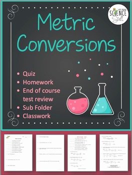 Metric Conversion Worksheet Chemistry Best Of Metric System and Dimensional Analysis Practice Problem