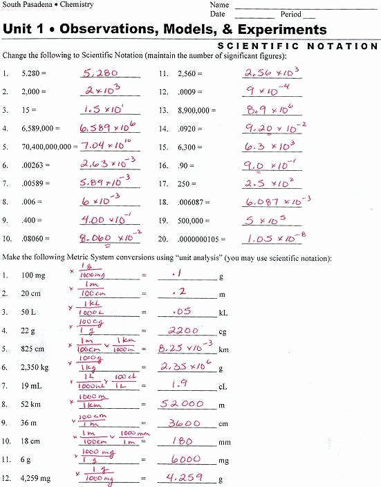 Metric Conversion Worksheet Chemistry Lovely Metric Conversions Worksheet