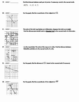 Midpoint and Distance Worksheet Beautiful Word Scramble Review Worksheet Midpoint &amp; Distance