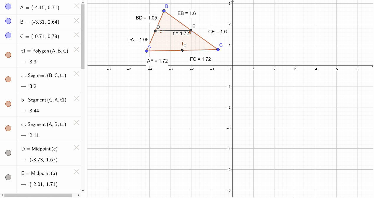Midsegment Of A Triangle Worksheet Best Of Triangle Midsegment theorem Worksheet – Geogebra