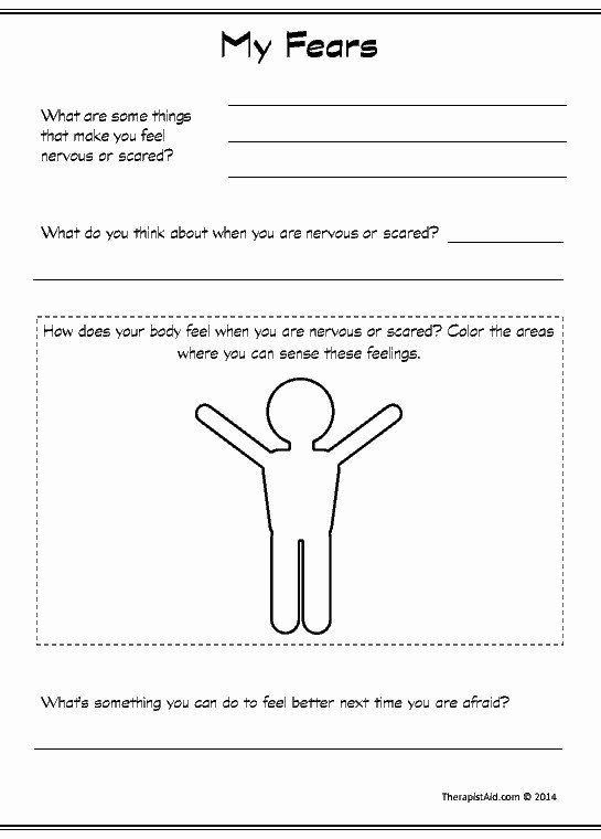 Mind Over Mood Worksheet New Anxiety Worksheets