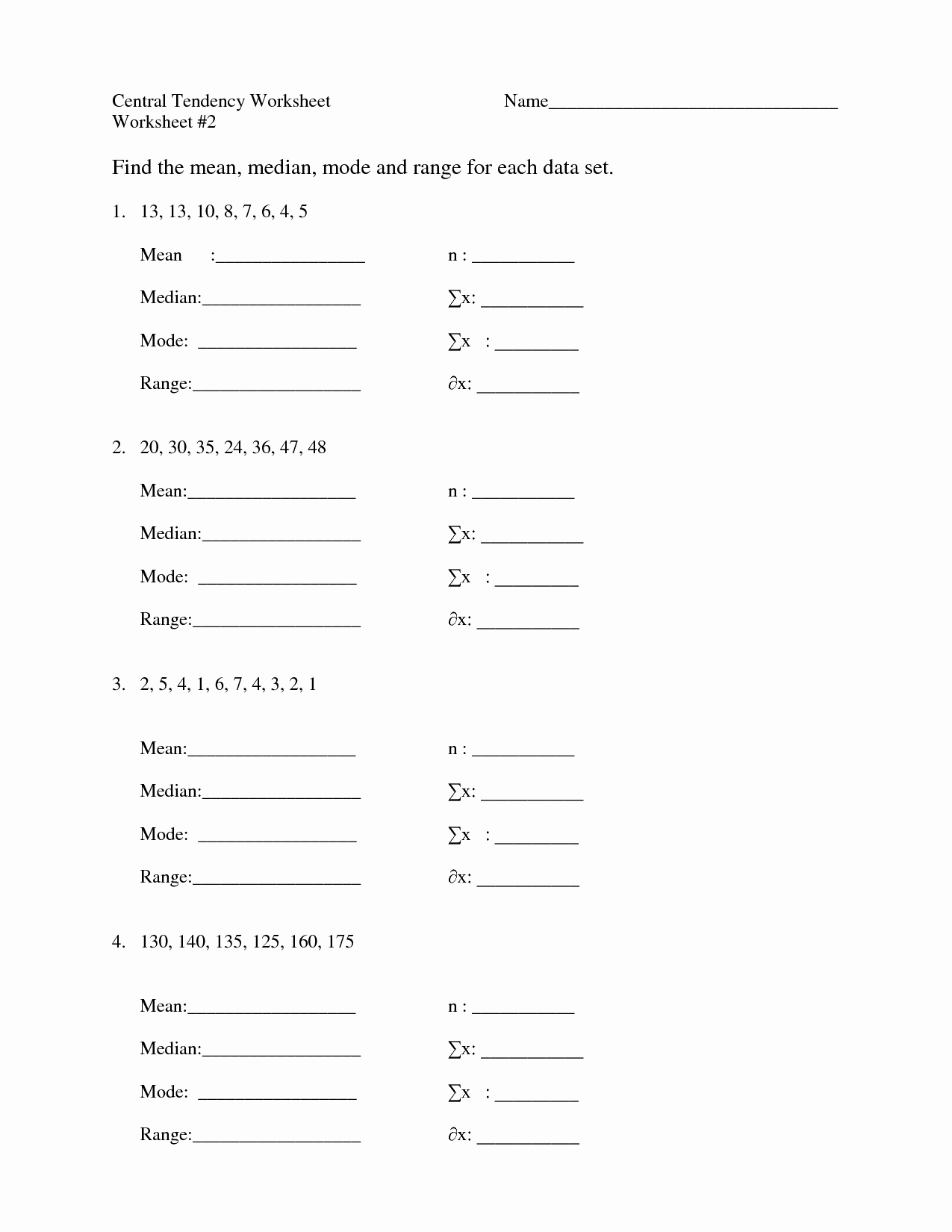 Mixture Word Problems Worksheet Beautiful Worksheet Central Tendency Worksheets Grass Fedjp