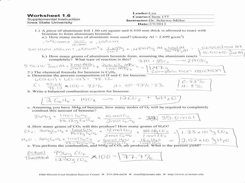Molarity Practice Worksheet Answer Unique Molarity Practice Worksheet Answers