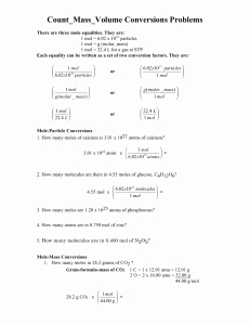Mole Worksheet #1 Inspirational Molar Mass and Mole Calculations Worksheet