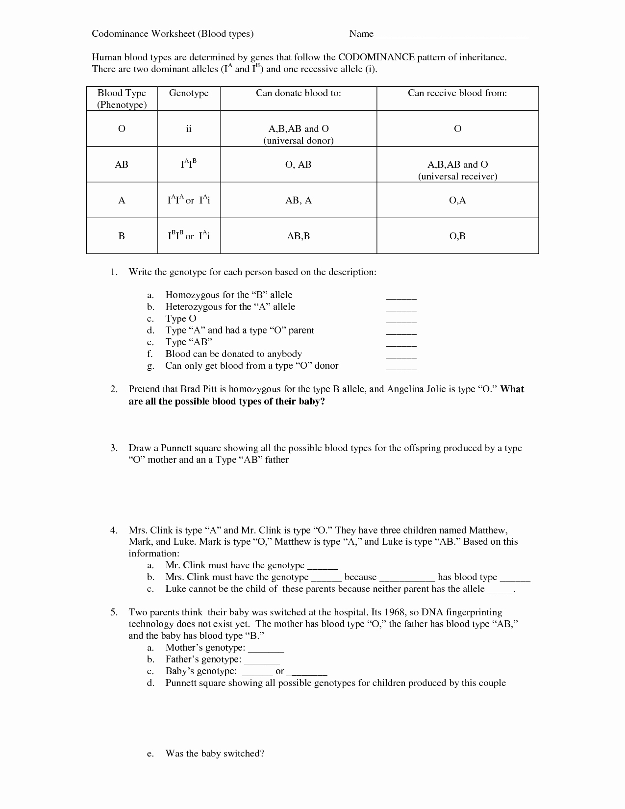 Monohybrid Crosses Worksheet Answers Unique 14 Best Of Monohybrid Cross Worksheet Answer Key