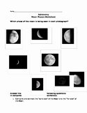 Moon Phases Worksheet Answers Best Of Moon Phases Worksheet Teaching Resources