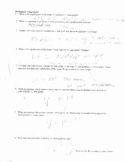 Motion Graphs Worksheet Answer Key Inspirational P18 &quot; Name Date Pd Uniformly Accelerated Particle Model