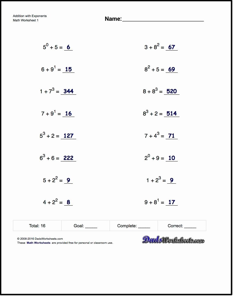 Multiplication Properties Of Exponents Worksheet Unique Pin On Math Worksheets