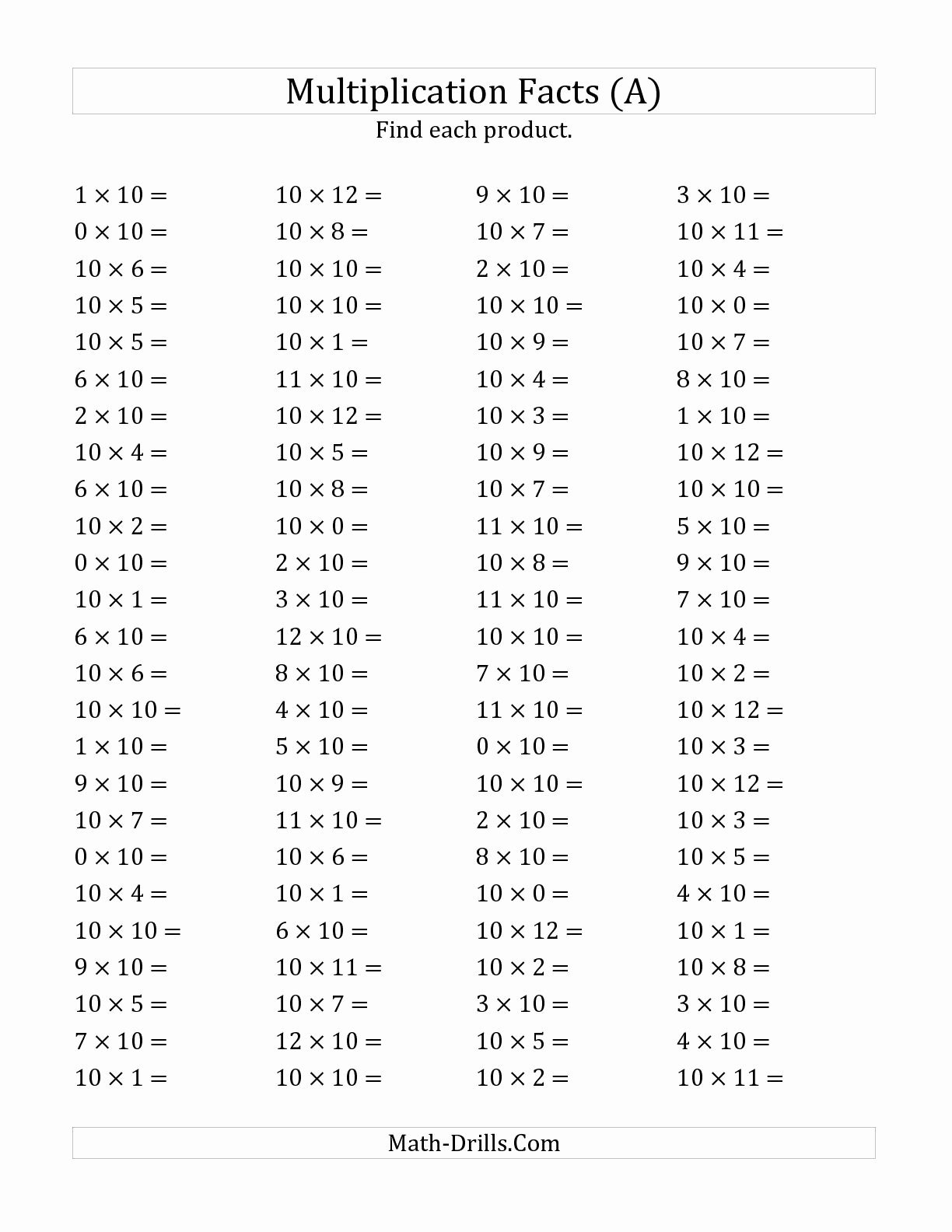 Multiplying and Dividing Integers Worksheet New 12 Best Of Multiplication Negative Numbers