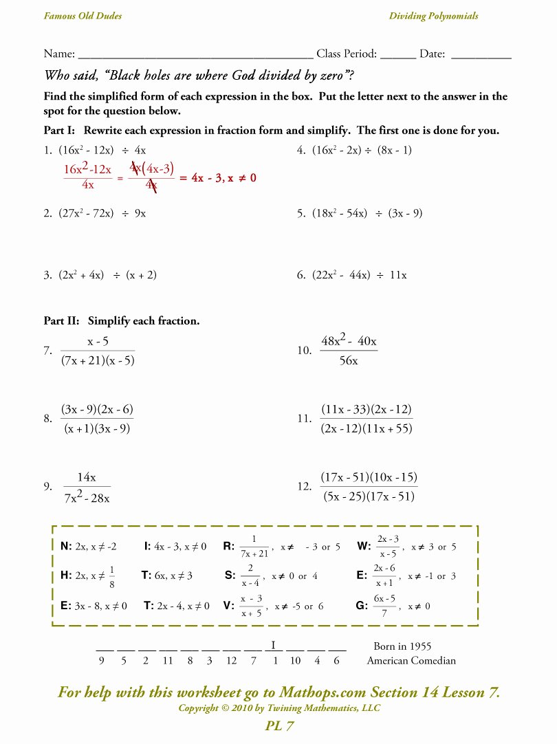 Multiplying and Dividing Monomials Worksheet Fresh Multiplying and Dividing Monomials Worksheet the Best