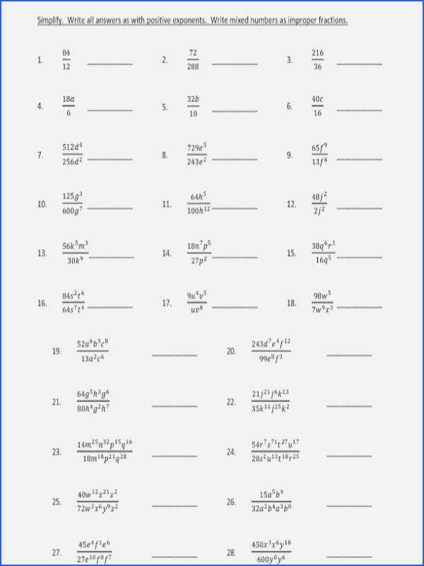 Multiplying and Dividing Monomials Worksheet Luxury Multiplying Monomials Worksheet