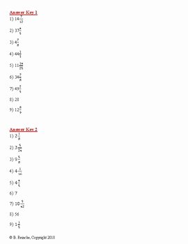 Multiplying Mixed Numbers Worksheet Elegant Multiplying Mixed Numbers Word Problem Worksheets by