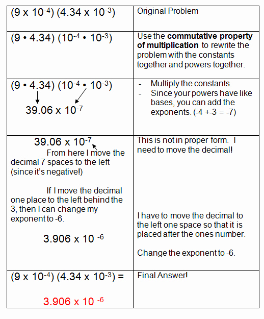 Multiplying Monomials Worksheet Answers Awesome Scientific Notation and Monomials