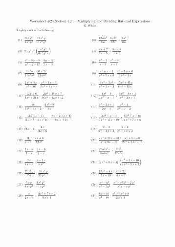 Multiplying Rational Numbers Worksheet Elegant Add Subtract Multiply Divide Rational Numbers Review