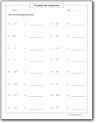 Negative Exponents Worksheet Pdf Lovely Negative and Zero Exponents Worksheets