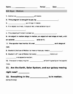 Newton&amp;#039;s Second Law Worksheet Answers Elegant 3 Laws Of Motion Worksheets
