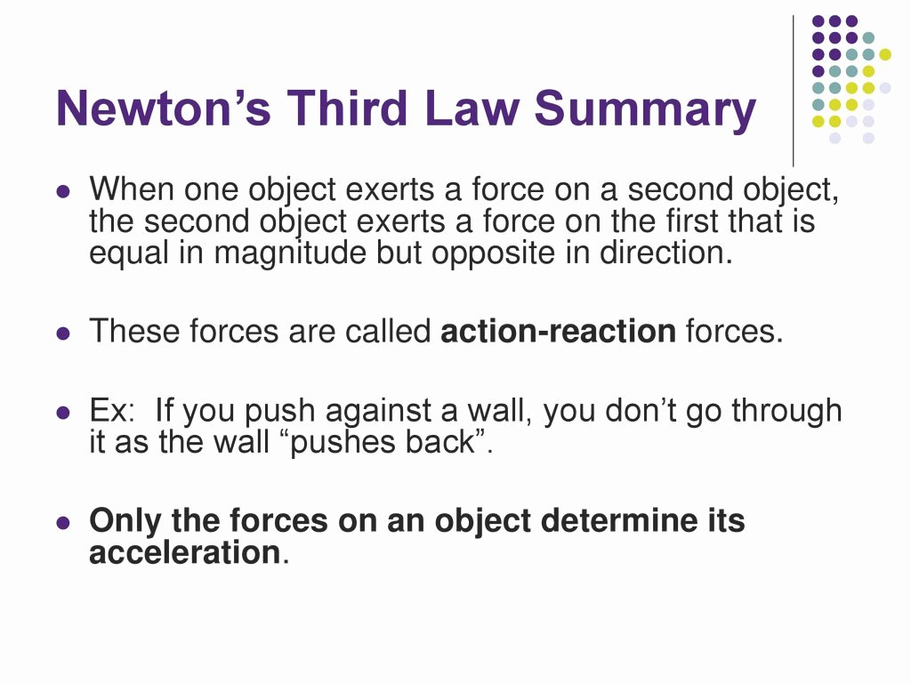 Newton&amp;#039;s Third Law Worksheet Answers Awesome Amazing Unit Two Dynamics Newton S Third Law Ppt Download