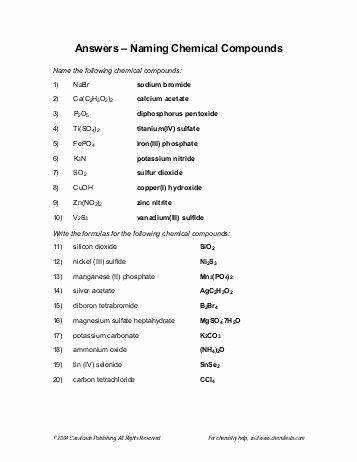 Nomenclature Worksheet 1 Monatomic Ions Lovely Nomenclature Worksheet