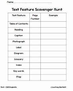 Nonfiction Text Features Worksheet Beautiful Best 25 Text Features Worksheet Ideas On Pinterest