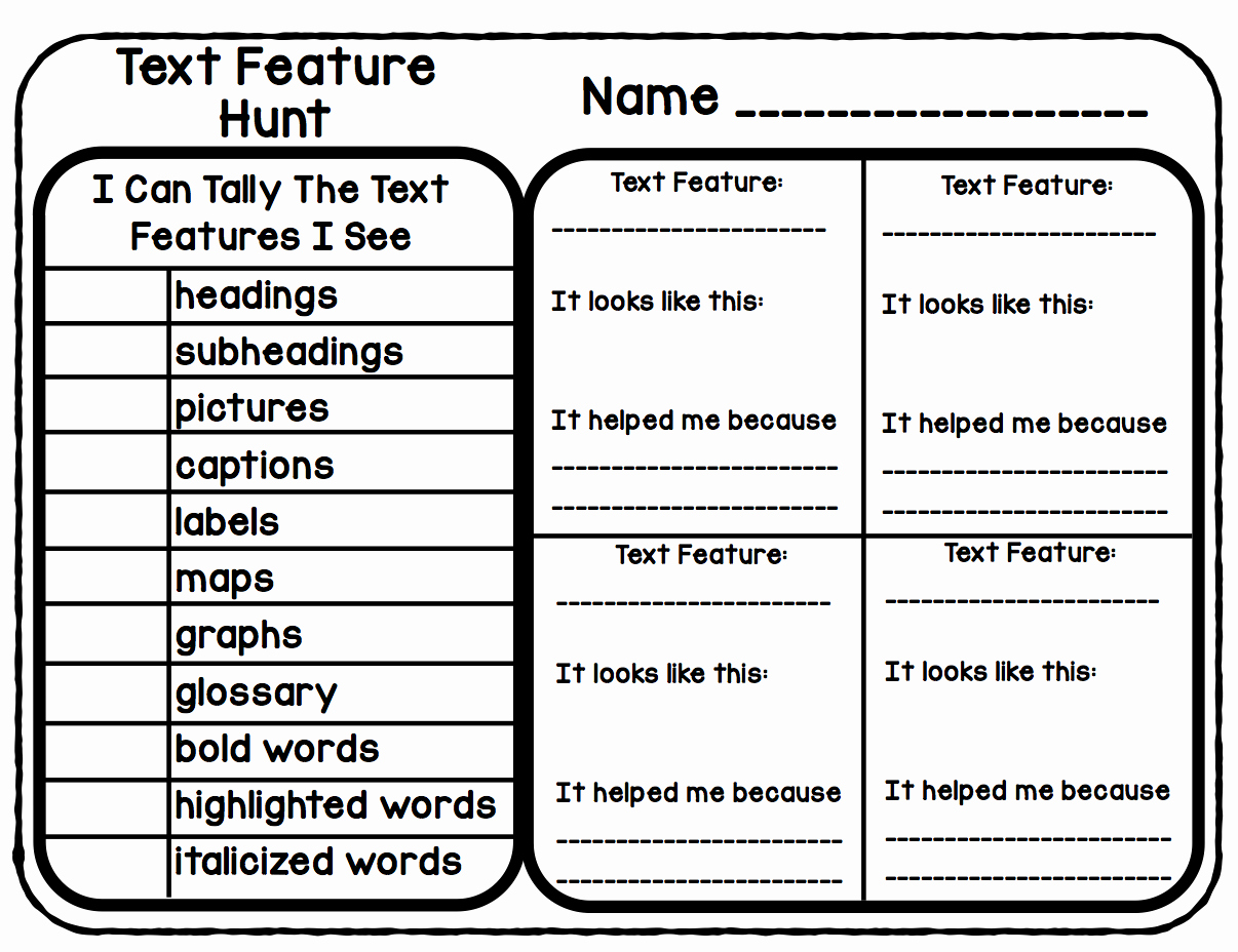 Nonfiction Text Features Worksheet New Worksheet Fiction and Nonfiction Worksheets Worksheet