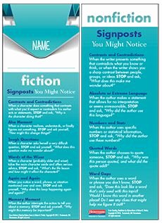 Notice and Note Signposts Worksheet Awesome 62 Best Images About Staar Prep On Pinterest