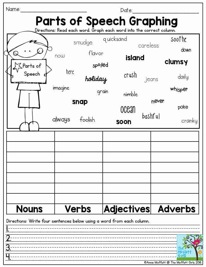 Noun Verb Adjective Worksheet Fresh Noun Verb Adjective Worksheet
