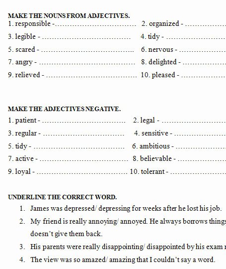 Nouns Verbs Adjectives Worksheet Inspirational Nouns Adjectives Verbs