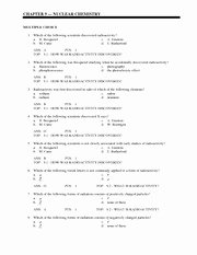 Nuclear Chemistry Worksheet Answers Inspirational 15 Best Of Nuclear Chemistry Worksheet Answer Key