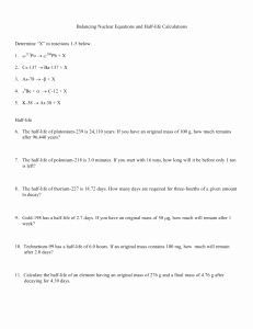 Nuclear Chemistry Worksheet K Inspirational Nuclear Reactions Worksheet 2