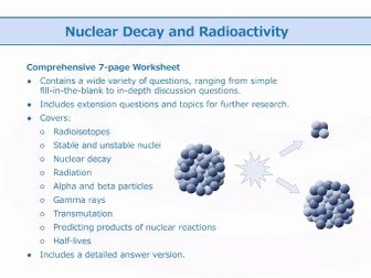 Nuclear Decay Worksheet Answers Awesome atomic Structure [worksheet Bundle] by