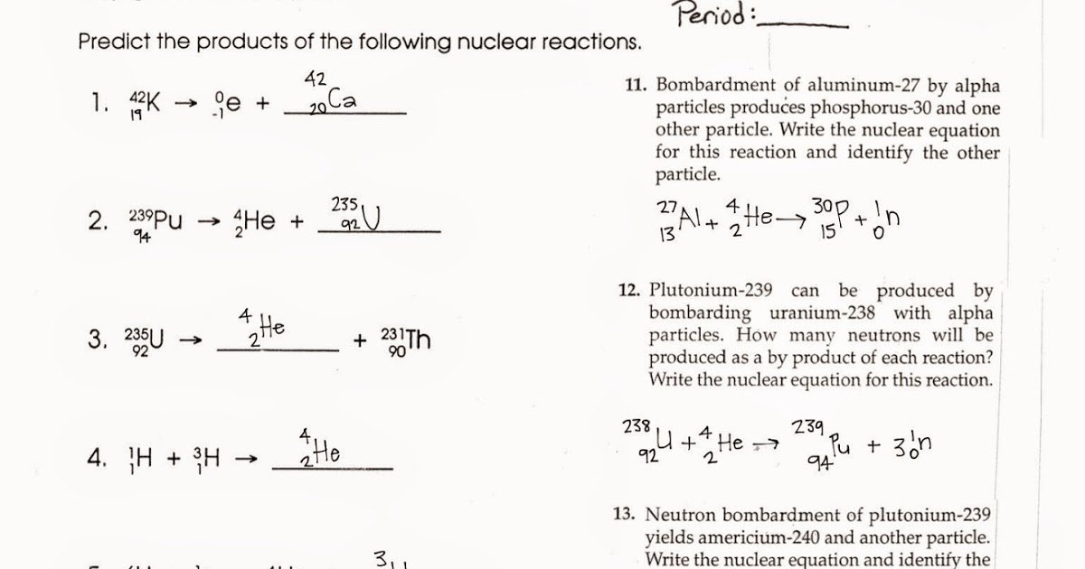 Nuclear Decay Worksheet Answers Chemistry Luxury tom Schoderbek Chemistry Nuclear Decay Half Lives Worksheet