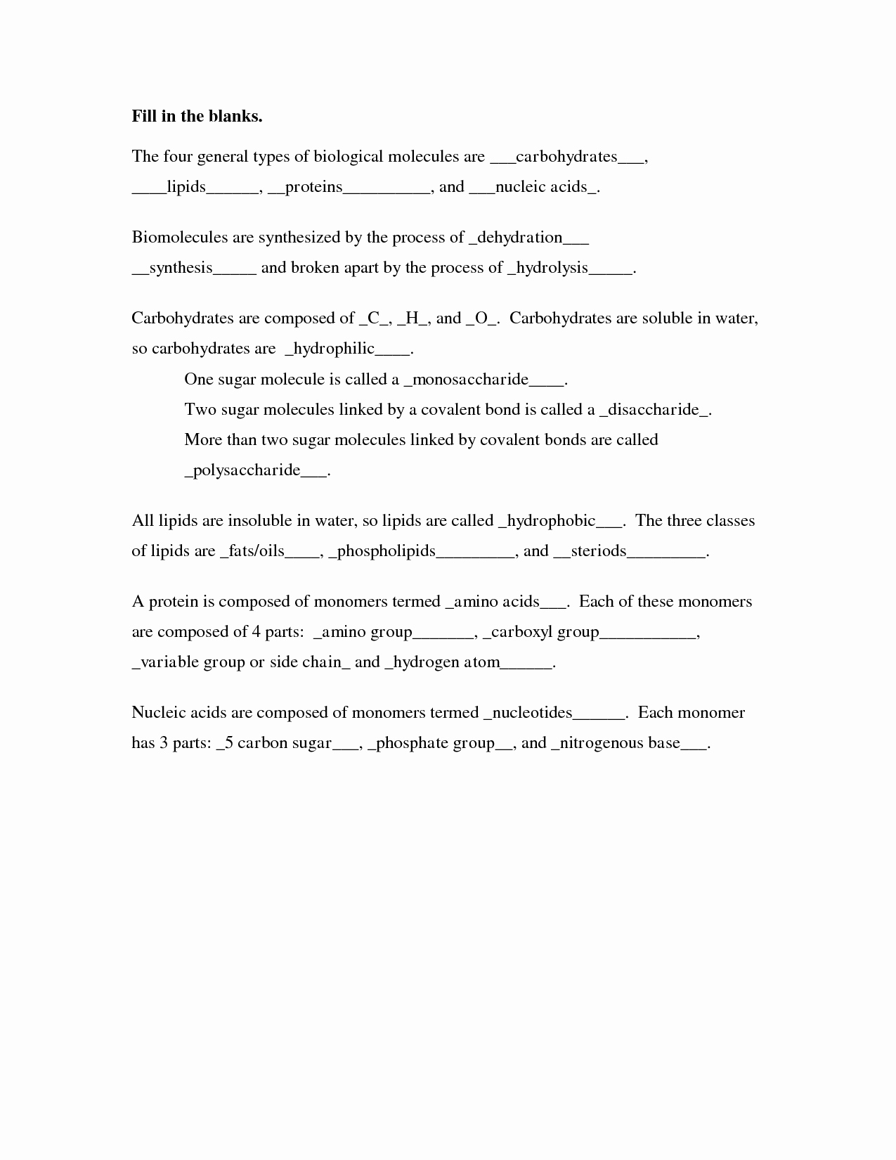 Nucleic Acids Worksheet Answers New 12 Best Of Lipid Worksheet Answers Cell Membrane