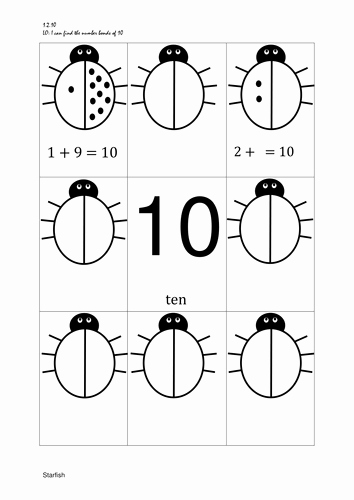 Number Bonds to 10 Worksheet Best Of Ks1 Number Bonds to 5 and 10 Stories and Sheet by
