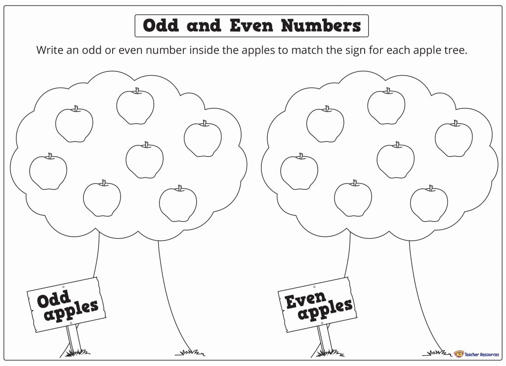 Odds and even Worksheet Beautiful Teaching Resources Archive K 3 Teacher Resources